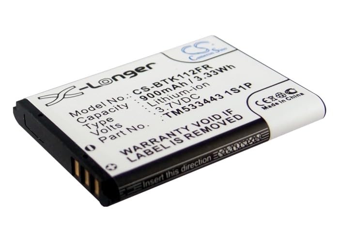 DCH 900mAh Battery Replacement for Flextone Echo HD eR1