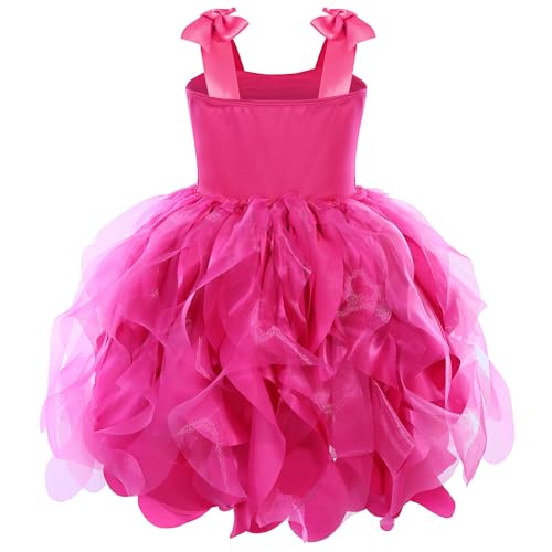 Disfraz de hada para niñas con vestido tutu y alas miniatura 6