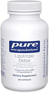 Pure Encapsulations Lipotropic Detox | Hypoallergenic Supplement Supports Liver Function and Detoxification | 120 Capsules