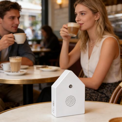 Pájaros de chirping relajantes con sensor de movimiento para sala de estar y spa 4