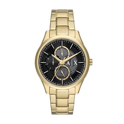 Image of A|X Armani Exchange Men's Multifunction Analog Watch, Necklace Gift Set Stainless Steel Watches for Men