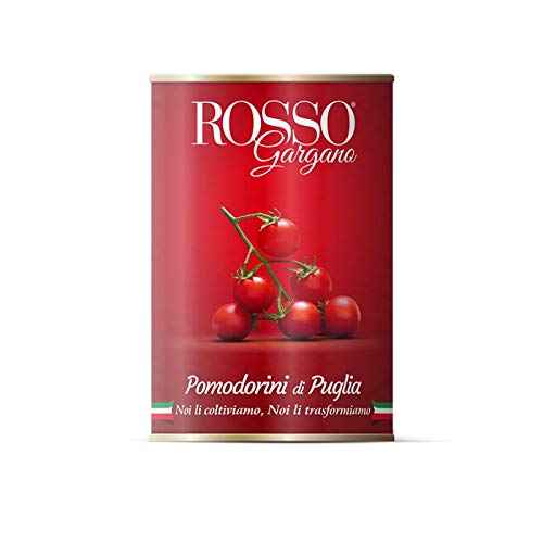 Rosso Gargano Pomodorini Pugliesi 15 Barattoli Da 400 Grammi