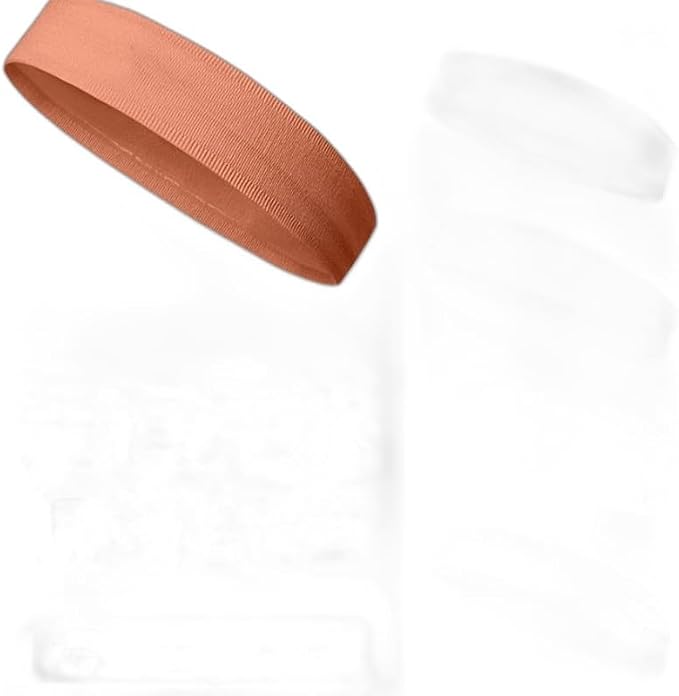 Sweatband Headband, Summer Fitness Running Yoga Basketball Polyester Spandex Multicolor
