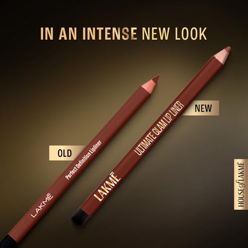 Image of Lakme Ultimate Glam Lip Liner, Nude Sparkle, 1.15g.