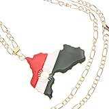 Collier pendentif femme - excellente fabrication, chaque détail est soigné pour un look tendance, collier pendentif carte pour homme