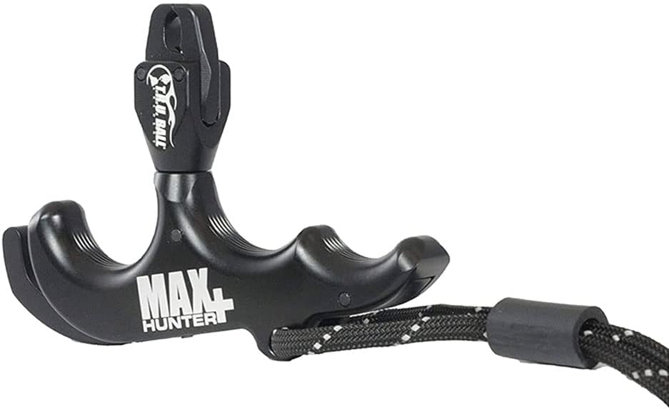 3 Finger Max Hunter Bow Release Aid | TMHP-BK | Standard Jaw | Black | 2019