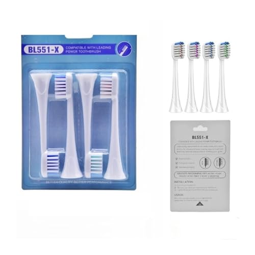 8 ���f���I�v�V�����̃u���V�w�b�h PHLP �\�j�b�P�A�[�d���u���V�w�b�h 1100 2100 4100 4300 5100 5300 6100 6500 �Ȃǂƌ݊�������(4PCS BL551-X)
