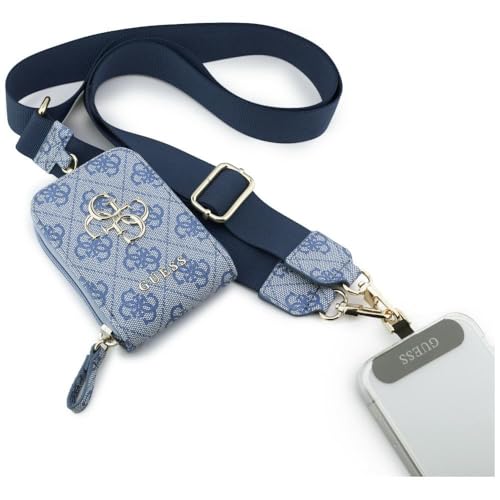 CG MOBILE Guess Cordon universel 4G avec logo en métal Bleu