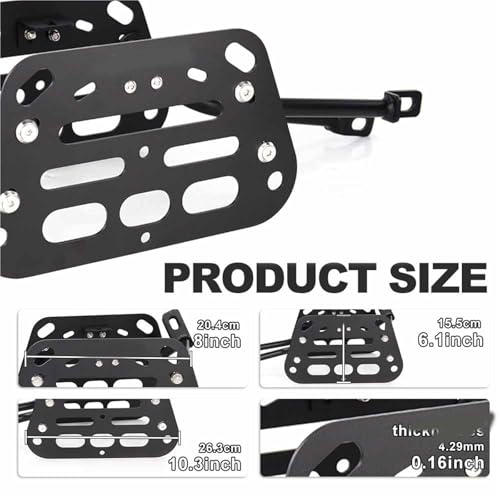 Support de boîte de queue moto stable pour CB500 Hornet et CBR500R