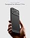 Spigen for iPhone 17 Pro Case, Rugged Armor MagFit [TPU Covered Camera Control] [Compatible with MagSafe] - Matte Black