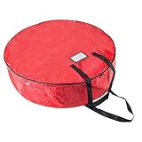 Elf Stor 83-DT5156 Deluxe Red Holiday Christmas Storage Bag for 36