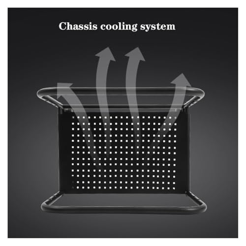 Soporte para Torre de PC, Soporte ajustable para CPU de escritorio, carrito móvil con ruedas bloqueables de 360° para oficina en casa miniatura 6