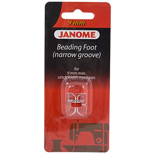 Janome Beading Foot Narrow Groove for 9mm Machines