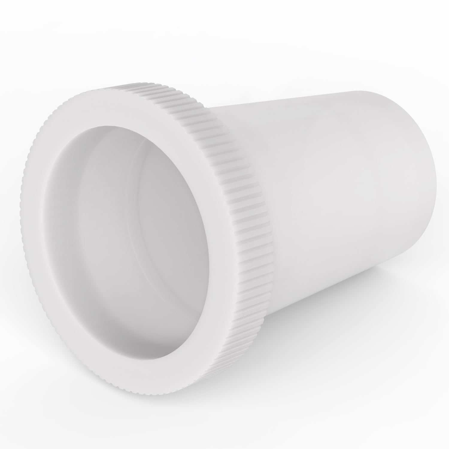 stonylab PTFE Sleeve, 29/42 Wiederverwendbare Gerippte PTFE-Verbindungshülse mit Verstärktem Greifring