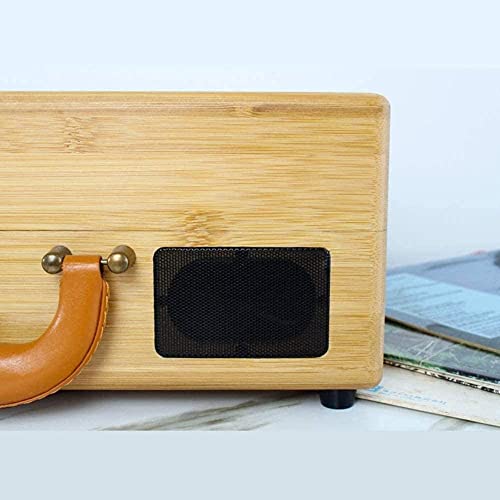 TAISK Tourne-Disque, Boîte à Musique Vintage Valise Platine Vinyle avec Bluetooth & USB-Classic Ledermaterial Style… - Les Beatles, Paul McCartney, John Lennon, RIngo Starr, George Harrison TAISK Tourne-Disque, Boîte à Musique Vintage Valise Platine Vinyle avec Bluetooth & USB-Classic Ledermaterial Style… – Image 3