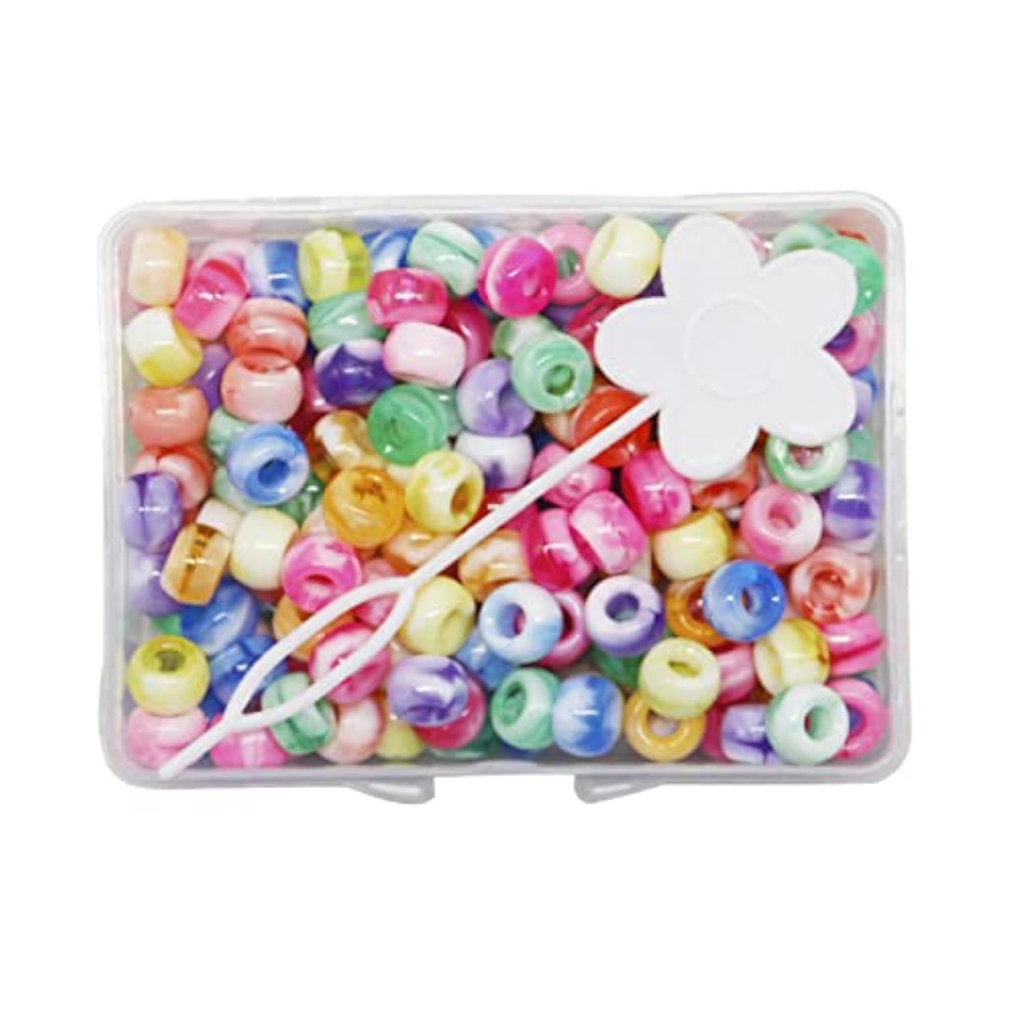4X210Pc 5Mm Candy Color Dreadlock Beads Cuffs Hair Braid Rings