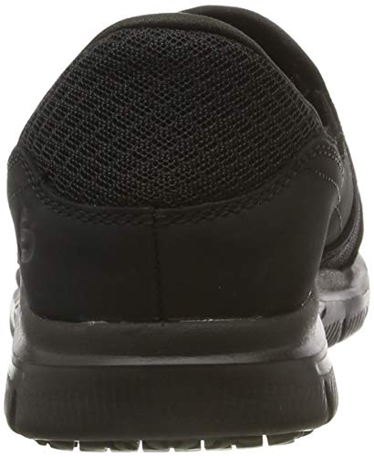 Skechers Skechers Women's Cozard Slip On Trainers, Black Mesh Nubuck Water Stain Repellent, 35