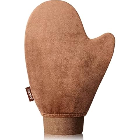 Sanfery Self Tanner Mitt Applicator - US Patent Self Tanning Mitt, Tanning Mitts Self Tanner Mitt, Sunless Tanner Mitt, Tanning Mitt for Self Tan Mitt, Self Tanning Glove, Self Tan Mit, Fake Tan Mitt Cover