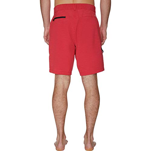 Spyder Men's Stretch Hybrid 19" Hydro-Walker Premium Board Short, Red, Xxl #TOP2
