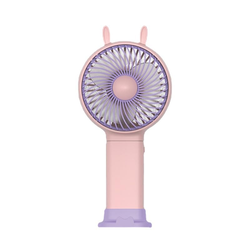 DAOME Mini Portable Fan with mobile stand, Powerful Hand Fan Cute Design 1 Speed Personal Small Desk Fan with Base, Lightweight Rechargeable USB Handheld Fan for Girl, Women, Men, Indoor, Outdoor (B0D7VWPLZZ) Amazon Price History, Amazon Price Tracker