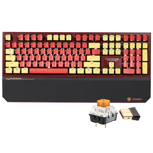 Hexgears X5 ���C�����X ���J�j�J���L�[�{�[�h �t���T�C�Y 108�L�[ Kailh Box 3.0 �^�N�^�C���X�C�b�` �l�ԍH�w N�L�[���[���I�[�o�[ ���X�g���X�g�t���o�b�N���C�g�t���Q�[�~���O�L�[�{�[�h (�C�G���[)