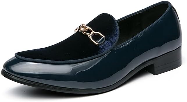 Mens Luxury Penny Suede Loafer Slip-On Velvet Party Dancing Shoes for Wedding Plus Size 38-48