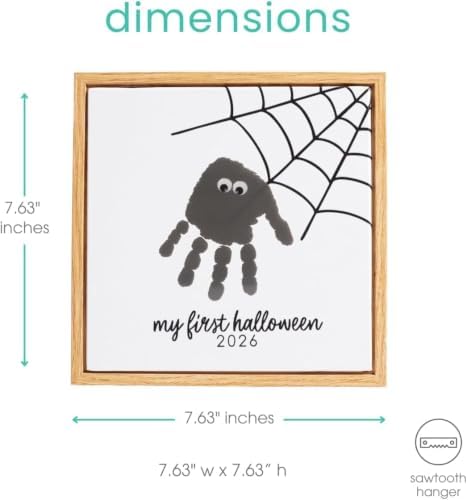 Kate & Milo Baby Handprint Canvas, Spider Handprints — 사진 6