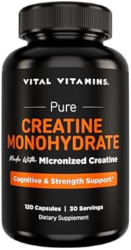 Vital Vitamins Multi Collagen + Creatine Monohydrate Capsules