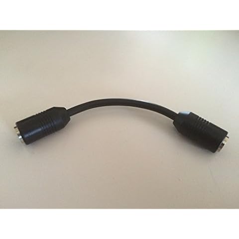 Kray Cables Mini Din 9 Minidin 9 Pin Female Female Gender Changer 6 Inch Black Color Non Standard B Type Cover