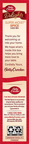 Image of Betty Crocker Super Moist Cake Mix Spice, 15.25 oz