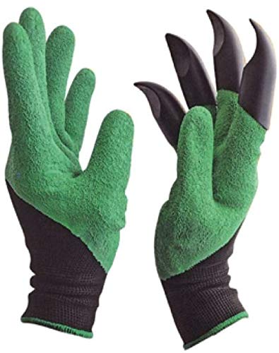 ORIGINAL MART Mart Gardening Gloves, Garden Gloves with Right Hand Fingertips ABS Claws for Pruning, Digging & Planting, One Pair (B083BF8JSL) Amazon Price History, Amazon Price Tracker