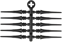 Cosmo Darts - Fit Point Plus - 50er Pack Schwarz