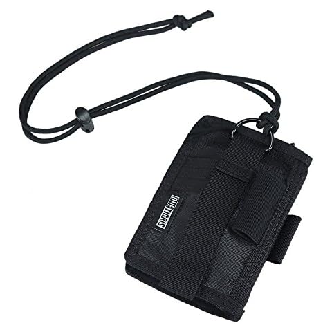 OneTigris Cartera táctica de nailon con correa para el cuello Cover
