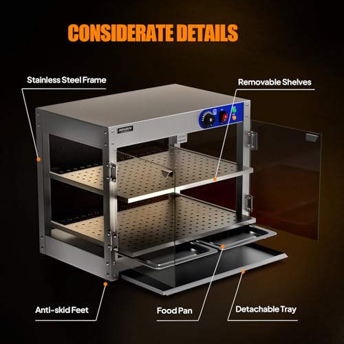 Commercial Food Warming Display Cabinet
