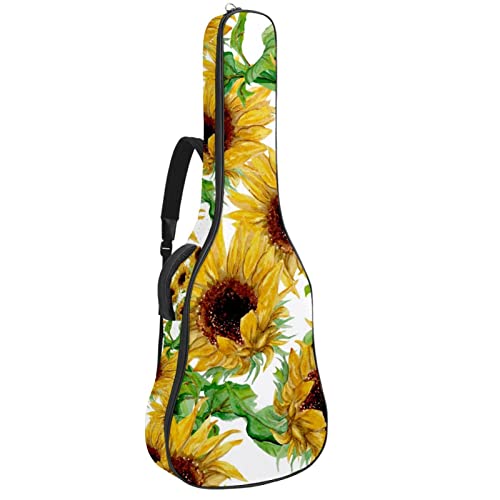 Sac à dos guitare acoustique mandala pour transporter votre musique partout