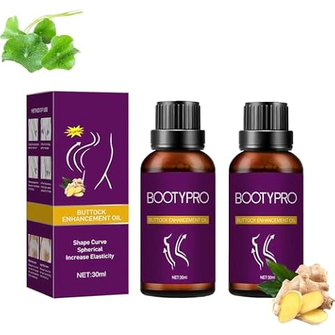 Hip Lifting Massage Oil, Pulling Massage Oil, Firming and Shaping Peach Buttocks, highlighting Curves, Beautiful Buttocks, Lifting Buttocks, and Enhancing Firming and Pulling Essential Oil (2pcs) Cover