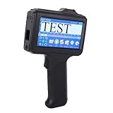 Mumusuki Mobiles Tintenstrahlmarkierungsgerät, Kompakter Tragbarer Codierer mit 4,3-Zoll-HD-Touchscreen und Mehrsprachiger Unterstützung für Holz-Kunststoff-Gewebe