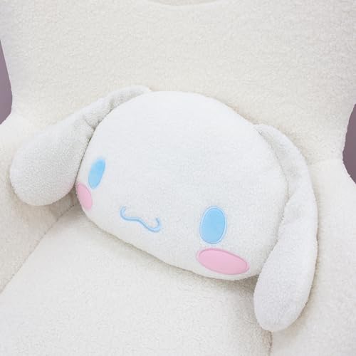 Character World Offiziell Lizenziertes Hello Kitty Kissen in Cinnamoroll-Form | Kissen in Welpenform | Perfekt als Schlafzimmer- oder Wohnzimmerdekoration, 33 cm x 40 cm