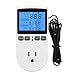 DIGITEN WTC100 Wireless Thermostat Outlet, Greenhouse Reptiles Cooling Heating, Remote Control (US Plug)