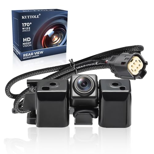 Image of Backup Camera 170 HD Night Vision Compatible with 2014 2015 Chevy Silverado Cheyenne GMC Sierra 1500 2500 HD 3500 HD; Replaces 23306741, 22803702