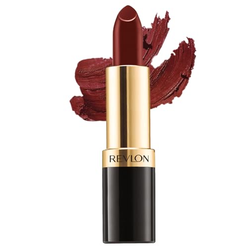 Image of REVLON Super Lustrous Matte Lipstick, 80% Conditioning Ingredients, intance color, Waterproof, Long-Lasting, 100% Vegan Lipstick, Daring plum (435), 4.25 gm