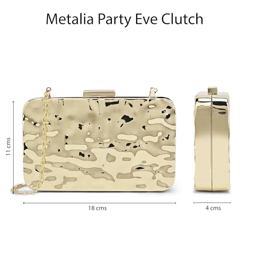 Image of Lavie Luxe Women's Metalia Clutch | Ladies purse |Gift For Women