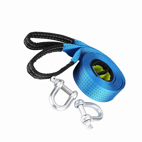 Câble de remorquage 8t pour dépannage en voyage et sorties tout-terrain