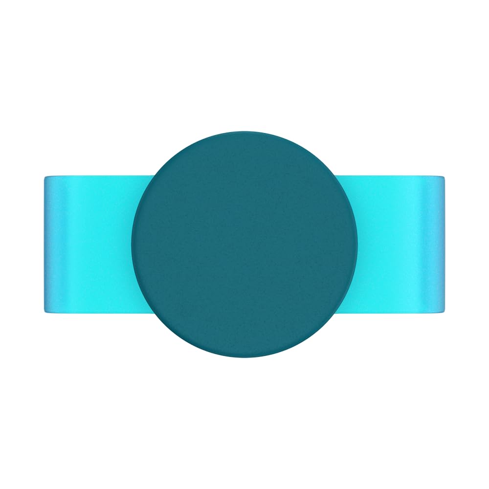 PopSockets PopSlide - Nicht Haftender PopGrip für iPhone 7/8 Silikon-Hülle - Turbo Ice