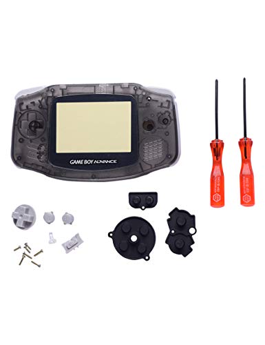 Preisvergleich Produktbild Gameboy Advance Gehäuse GBA Shell - Volle Teile Ersatz Gehäusehülle Abdeckung für Reparaturteile, Gummiknöpfe, Kreuz Y Schraubendreher SPDYCESS