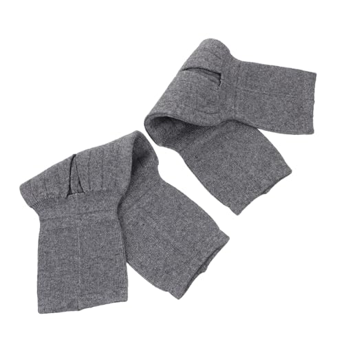 SHERCHPRY 2Pcs Breathable Knee Protection Pads Warmers for Activities Comfortable Elasticity for Joint Relief Suitable for Men Women Grey