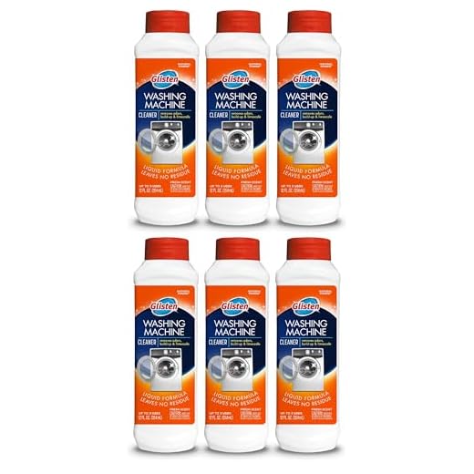 Washer Magic Washing Machine Cleaner and Deodorizer, 6 Bottles