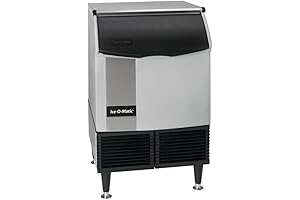 ICEU220FA Undercounter Commercial Ice Maker Machine, 238 lbs Daily Ice Production