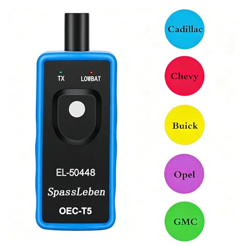 Image of TPMS Relearn Tool for GM, Tire Sensor Reset Tool, Tpms Programming Tool, TPS Sensor Reset Tool, Tire Pressure Monitor Sensor Tmps Tool for Chevy Cadillac GMC Buick 2006-2026 (Blue)