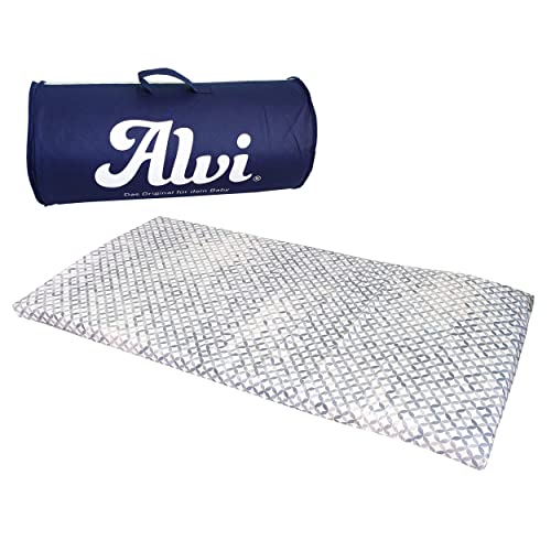 Alvi Baby Reisebettmatratze 60x120 cm/Rollbare Matratze für Reisebett und...
